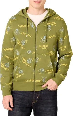 Amazon Essentials Disney | Marvel | Star Wars Men's Fleece Full-Zip Hoodie Sweatshirts (Available in Big & Tall)