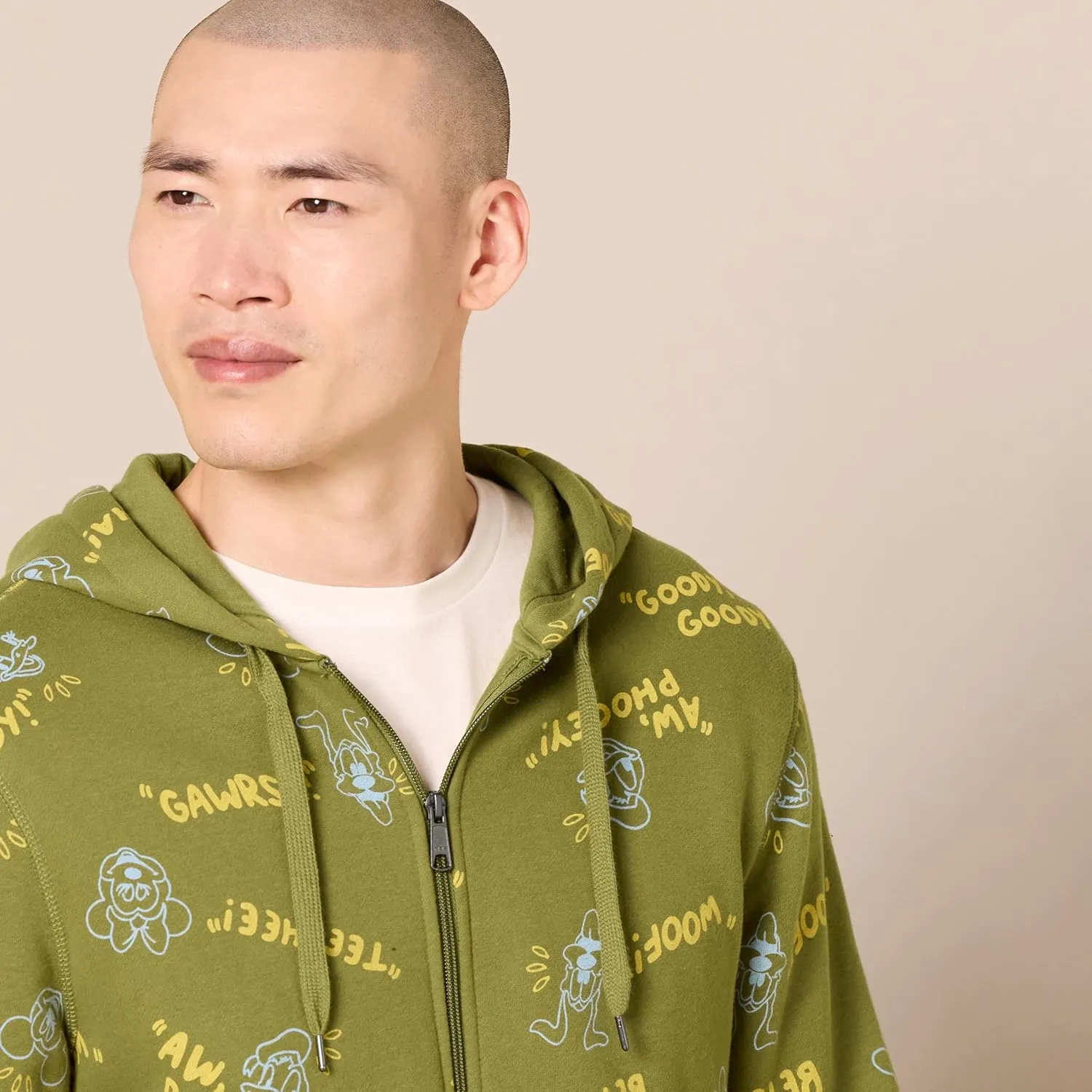 Amazon Essentials Disney | Marvel | Star Wars Men's Fleece Full-Zip Hoodie Sweatshirts (Available in Big & Tall)