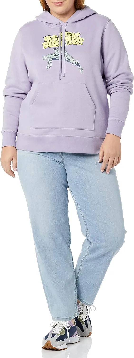 Amazon Essentials Disney | Marvel | Star Wars | Princess Women's Fleece Pullover Hoodie Sweatshirts (Available in Plus Size)