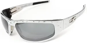 Bagger Motorcycle Polarized Mirror Lens Sunglasses with Diamond Frame
