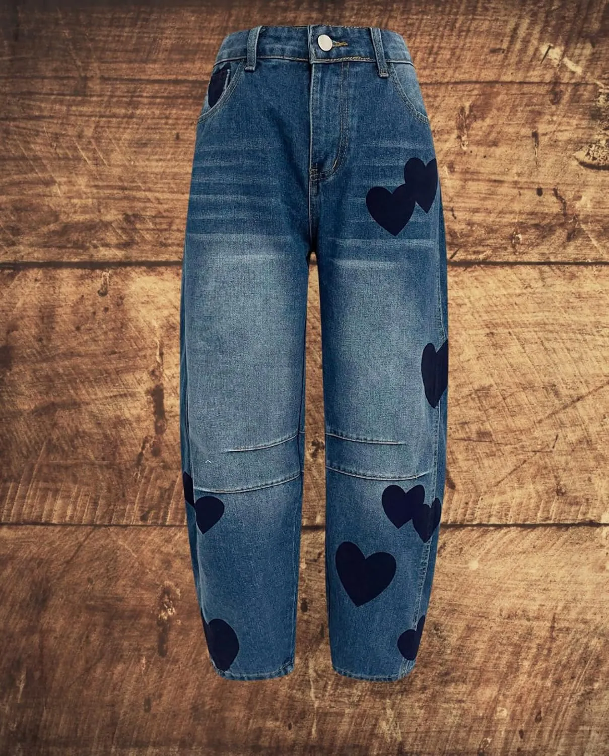 Barrel Jeans Women Baggy Boyfriend Wide Leg High Waist Midrise Button Fly Y2k Cargo Fall 2024