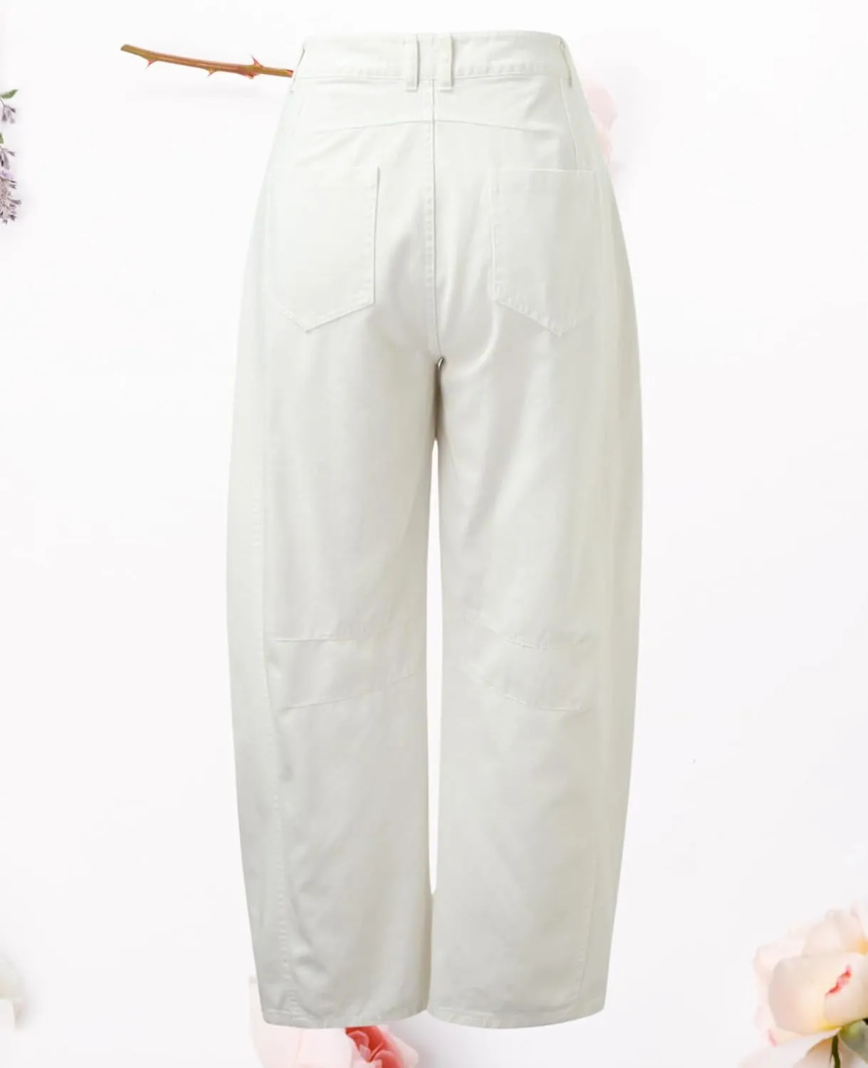 Barrel Jeans Women Baggy Boyfriend Wide Leg High Waist Midrise Button Fly Y2k Cargo Fall 2024