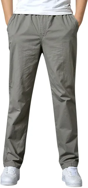 Cargo Pants for Men Baggy Casual Joggers Slim Fit Trousers Sweatpants 2023 Men's Heavyweight Cargo Fleece Sweatpants