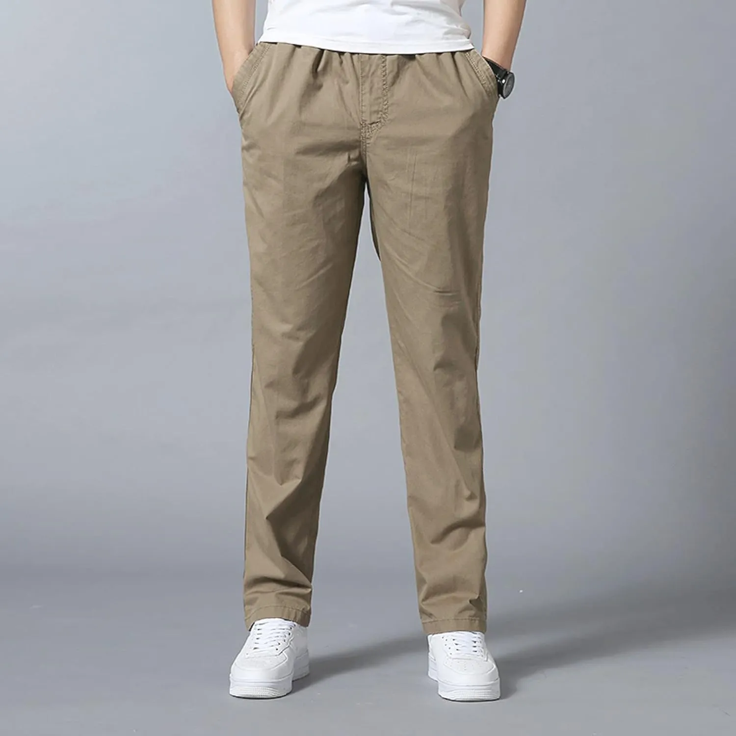 Cargo Pants for Men Baggy Casual Joggers Slim Fit Trousers Sweatpants 2023 Men's Heavyweight Cargo Fleece Sweatpants