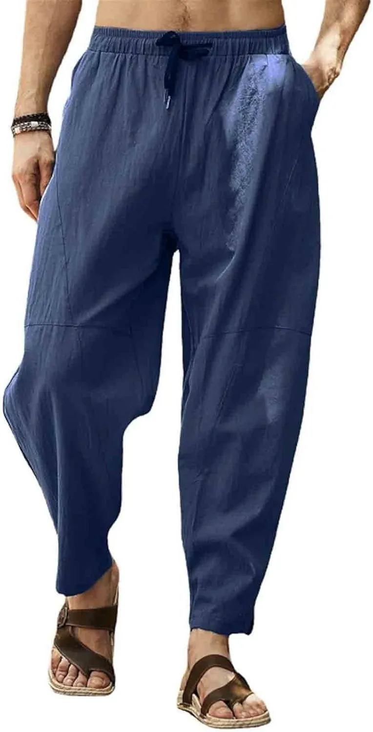 Cargo Pants for Men Relaxed Fit Pockets Men Splicing Printed Overalls Casual Pocket Sport Work Casual Trouser Pants