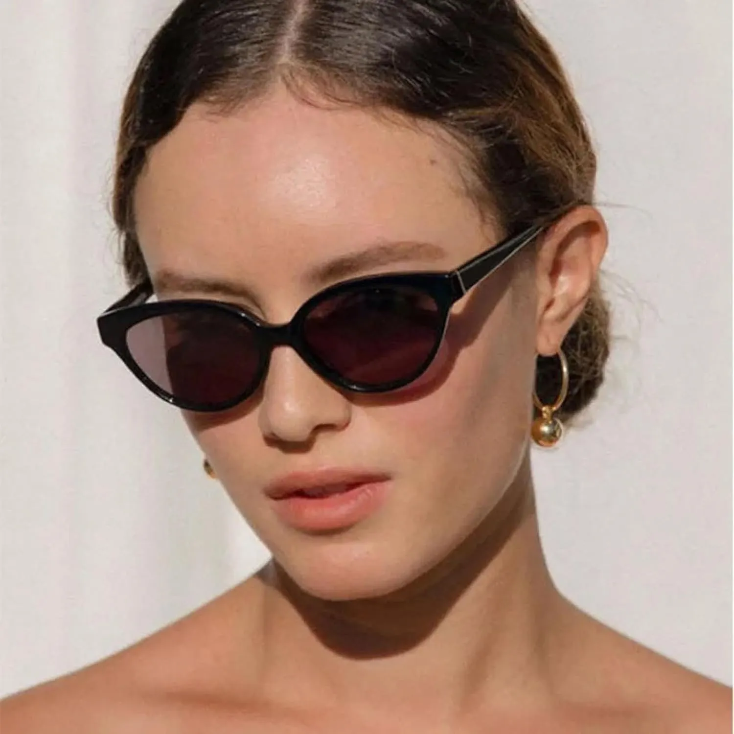 Cat Eye Sunglasses for Women Men Retro Cat Eye Uv400 Vintage Travel