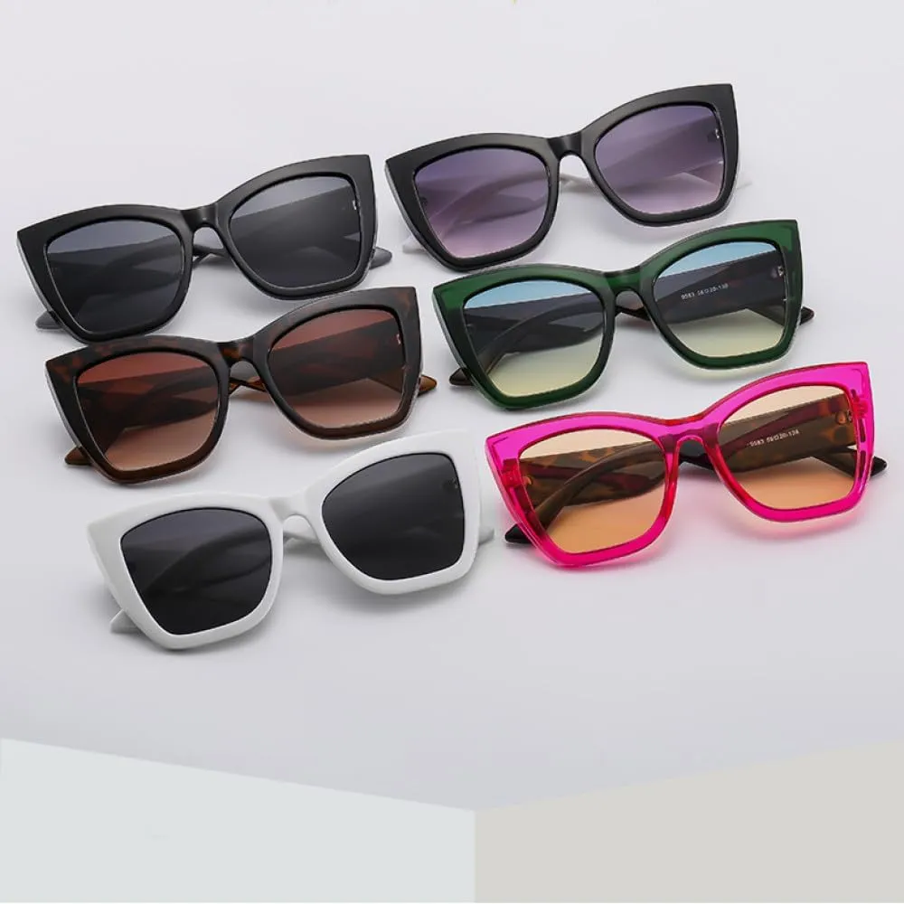 Cat Eye Sunglasses Men Women Sun Glasses Travel Shades Vintage Retro UV400