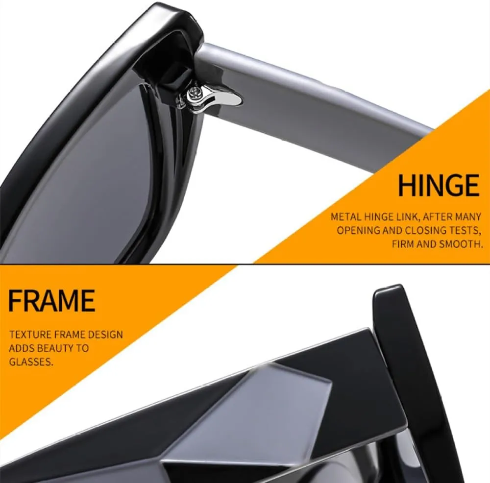 Cat Eye Sunglasses Men Women Sun Glasses Travel Shades Vintage Retro UV400