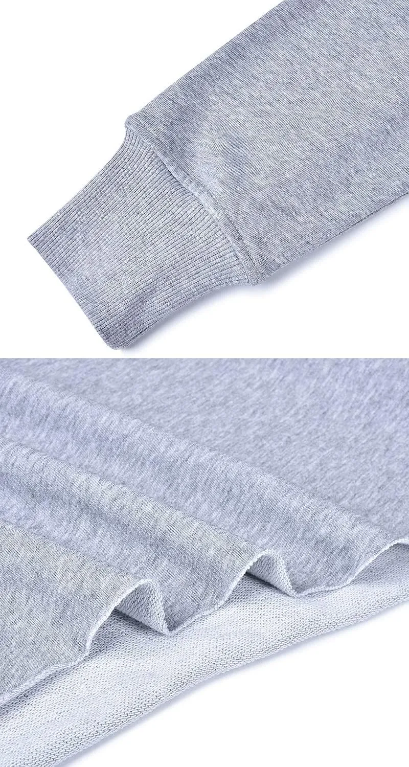chouyatou Women's Casual Cut Raw Edge Cropped Hooded Pullover Sweatshirt Hoodie