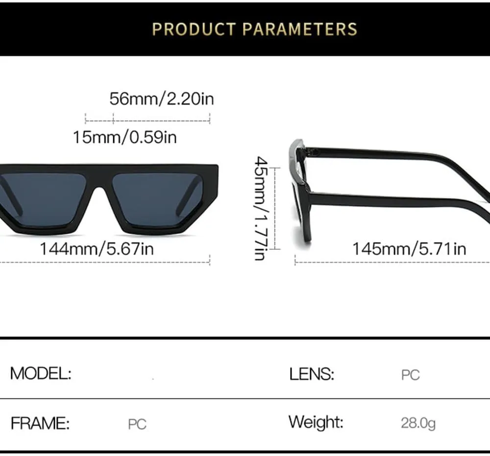 Classic Sunglasses Men Women Fashion Retro Outdoors Street Photography Travel Glasses UV400