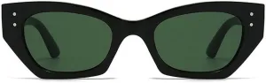 COTIA Fashion Classic Cat Eye Sunglasses for Women Men Vintage Travel Small Polygon Cat-eye Sun Glasses