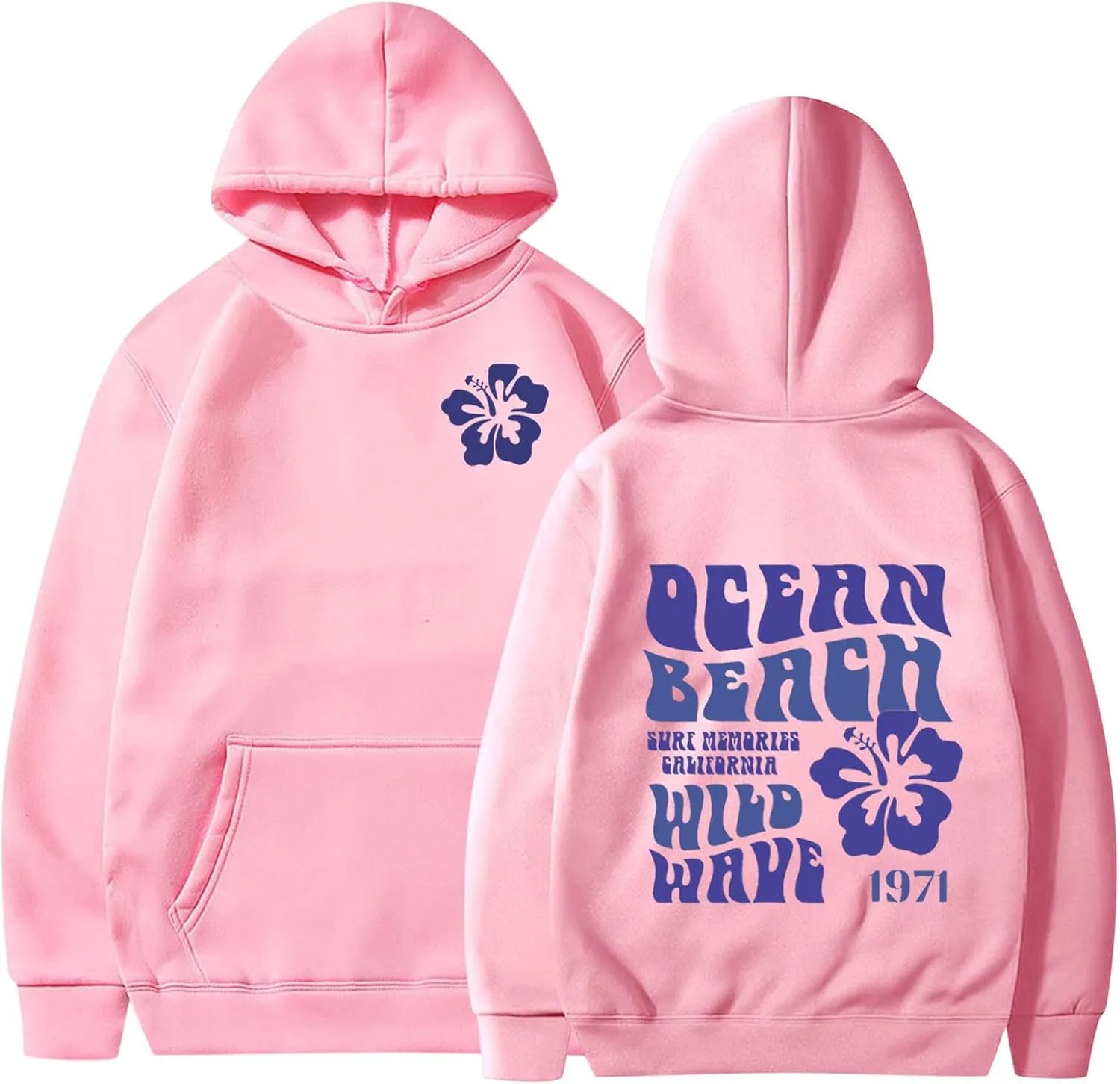 Cute Temperament Letter Print Sweatshirt for Womens Crewneck Casual Soft Hoodie Long Sleeve Comfort Pullover Home Suits