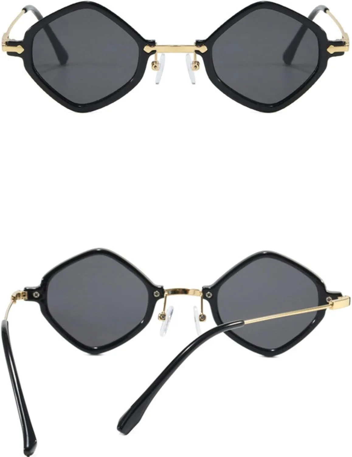 Diamond Sunglasses Men Women Popular Casual Punk Outdoors Vacation Travel