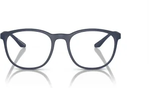 Emporio Armani Men's Ea3229 Round Prescription Eyewear Frames