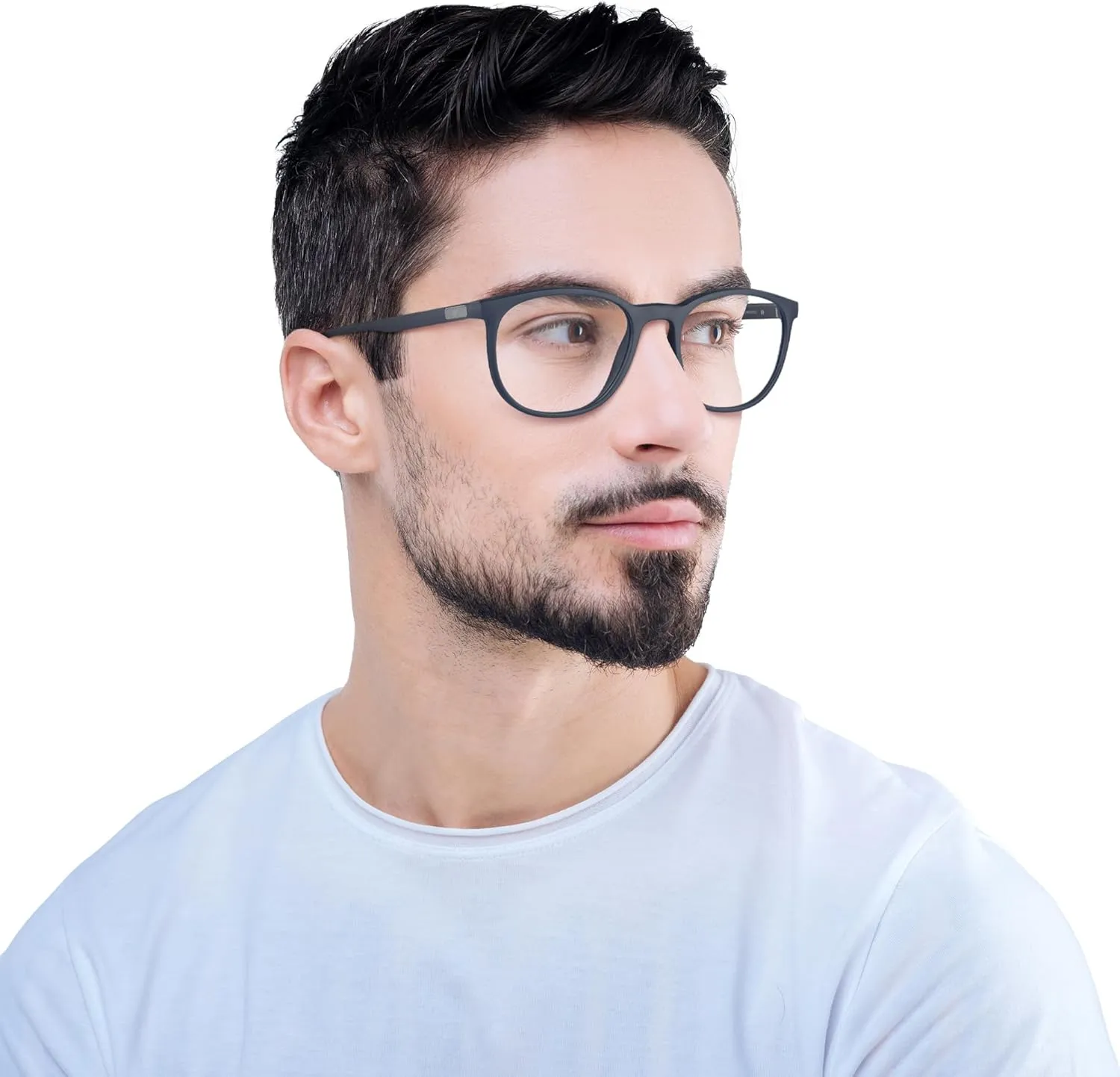 Emporio Armani Men's Ea3229 Round Prescription Eyewear Frames