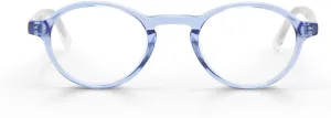 eyebobs - Board Stiff (Narrow) | Premium Reading Glasses for Men and Women | Round Frame for Narrow Faces | Sizes 0.0x - 4.0x