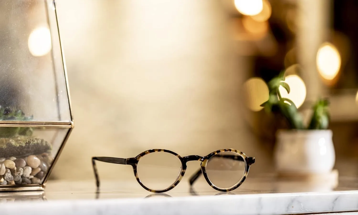 eyebobs - Board Stiff (Narrow) | Premium Reading Glasses for Men and Women | Round Frame for Narrow Faces | Sizes 0.0x - 4.0x