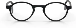 eyebobs - Board Stiff (Narrow) | Premium Reading Glasses for Men and Women | Round Frame for Narrow Faces | Sizes 0.0x - 4.0x