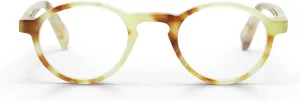 eyebobs - Board Stiff (Narrow) | Premium Reading Glasses for Men and Women | Round Frame for Narrow Faces | Sizes 0.0x - 4.0x
