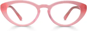 eyebobs - Fat Cat | Premium Reading Glasses for Men and Women | Round Frame for Narrow Faces | Available in 0.0x - 4.0x