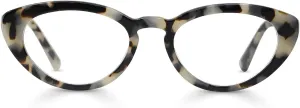 eyebobs - Fat Cat | Premium Reading Glasses for Men and Women | Round Frame for Narrow Faces | Available in 0.0x - 4.0x