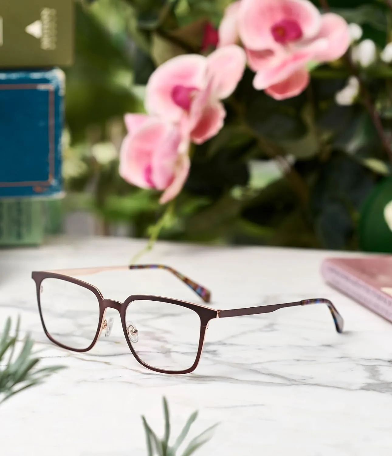 eyebobs - Hard Wear | Premium Reading Glasses for Men and Women | Round Frame for Narrow Faces | Available in 0.0x - 4.0x