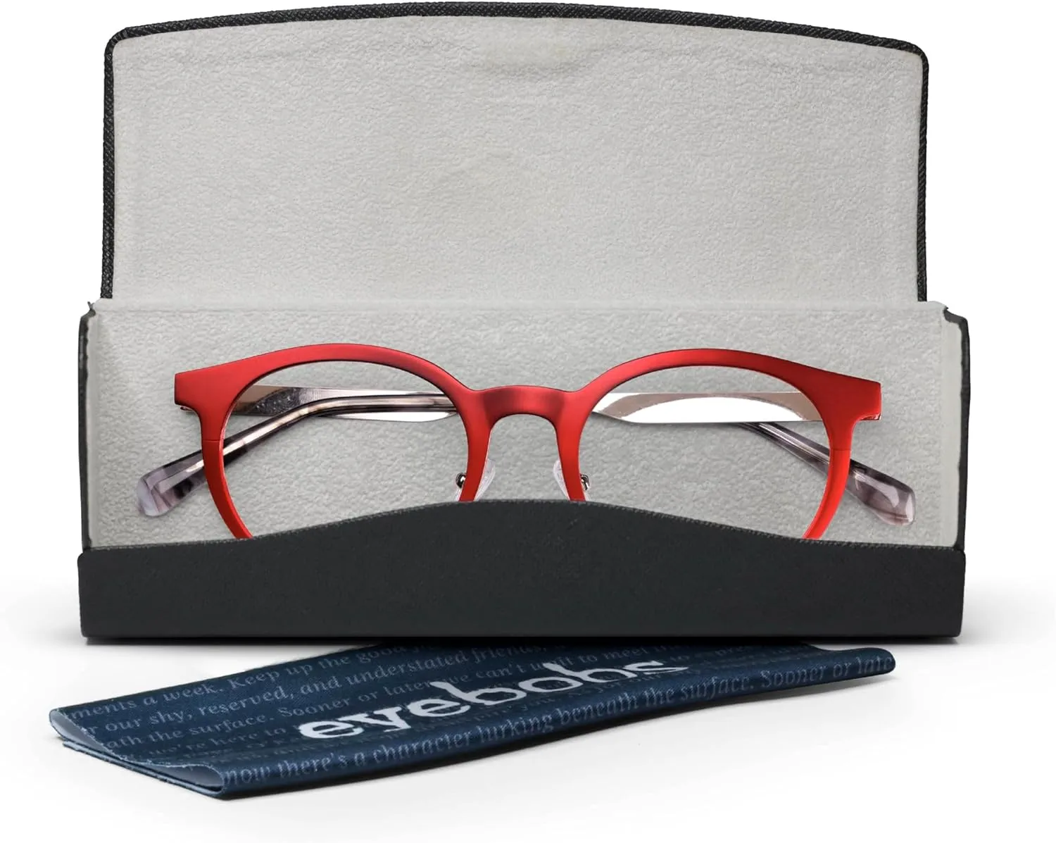 eyebobs - Steely Special | Premium Reading Glasses for Men and Women | Round Frame for Average Faces | Available in 0.0-4.0