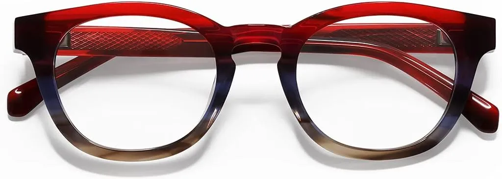 eyebobs - Waylaid | Premium Reading Glasses for Men and Women | Round Frame for Average Faces | Available in 0.0x - 4.0x