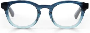 eyebobs - Waylaid (Wide) | Premium Reading Glasses for Men and Women | Round Frame for Wide Faces | Available in 0.0x - 4.0x
