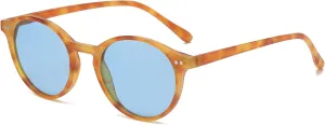 EYLRIM Classic Polarized Round Sunglasses for Women Men Vintage Style Lightweight Circle Frame Sun Glasses