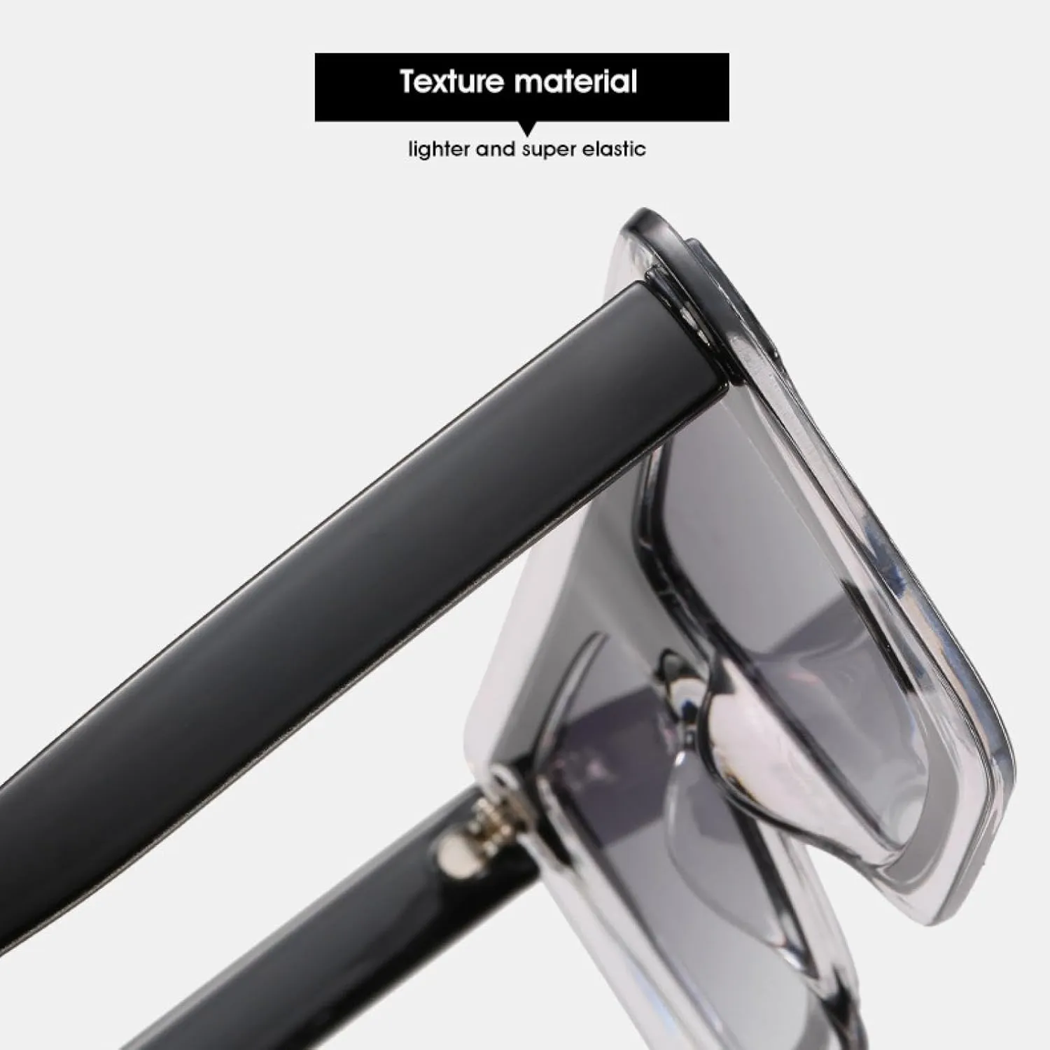 Fashion Big Frame Women Men Sun Glasses Vintage Outdoors Travel Shades Uv400
