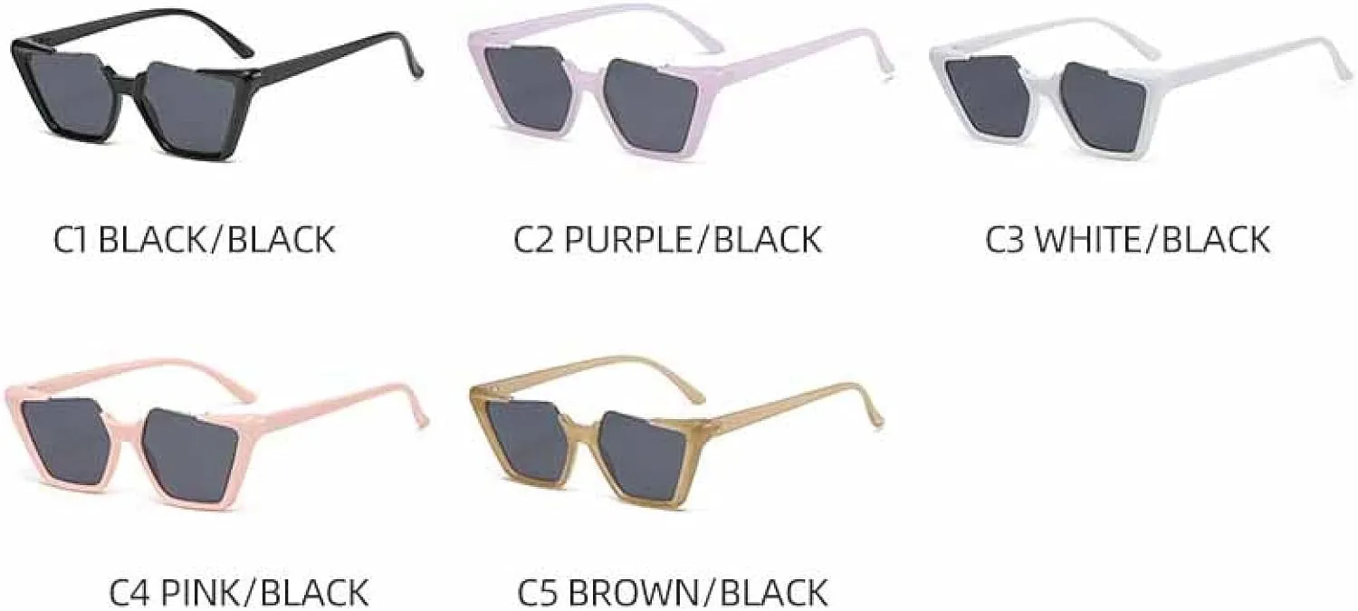 Fashion Luxury Cat Eye High End Sunglasses Women's Trend Outdoors Travel Driving Sunglasses Uv400