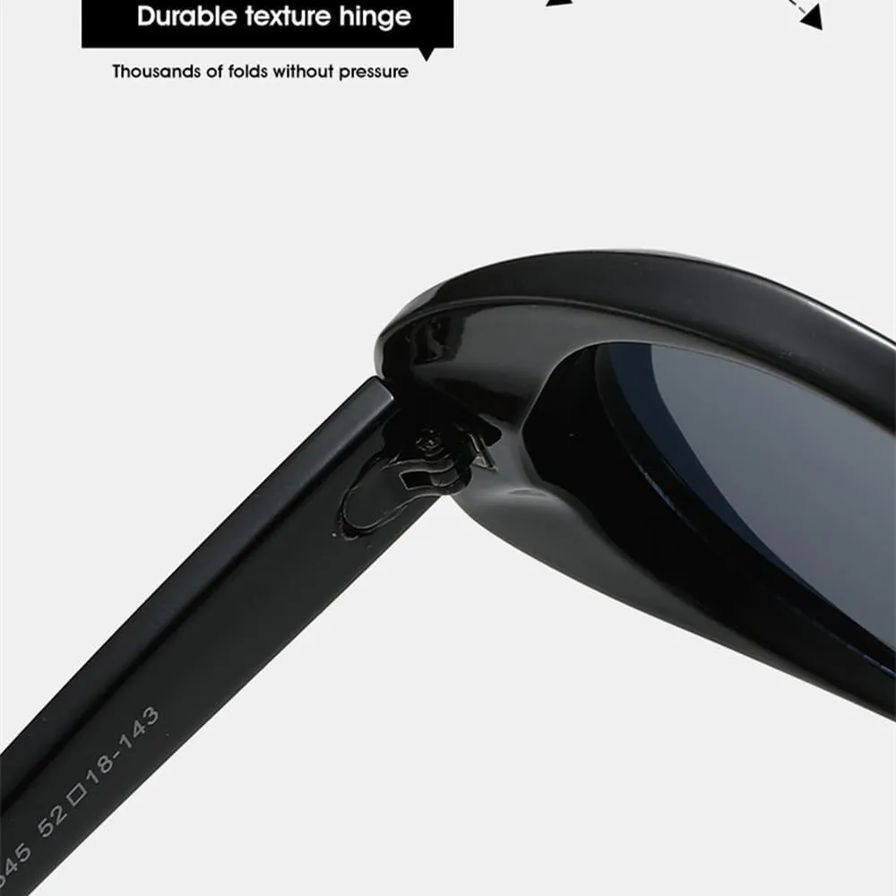 Fashion Oval Sunglasses Women Vintage Luxury Small Frame Shades Driving Travel Trending Sun Glasses UV400
