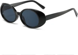 Fashion Oval Sunglasses Women Vintage Luxury Small Frame Shades Driving Travel Trending Sun Glasses UV400