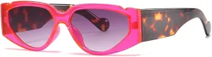 Fashion Punk Sunglasses for Women Vintage Cat Eye Men Retro Uv400