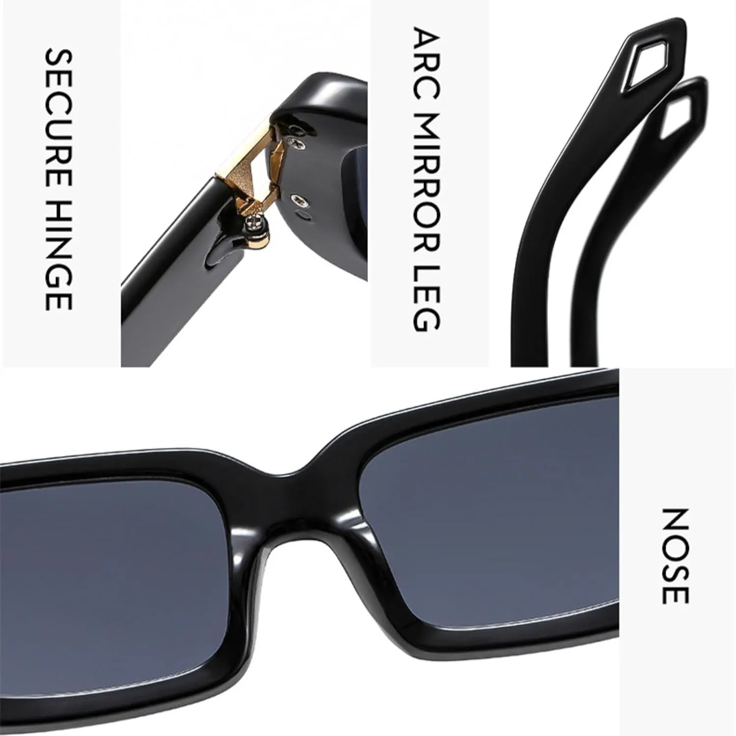 Fashion Sun Glasses for Women Men Vintage Trend Outdoors Travel Sunglasses Uv400