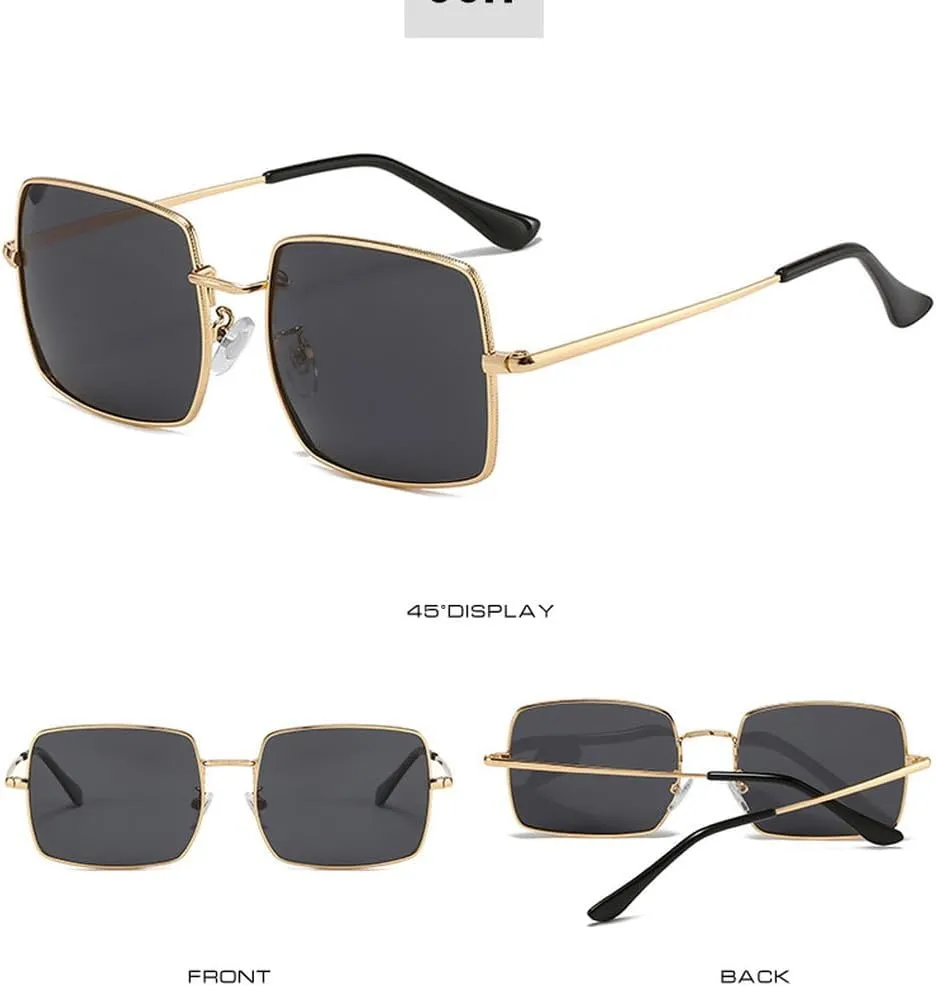 Fashion Sunglasses Men Vintage Metal Sun Glasses For Women Retro Travel UV400 Eyewear