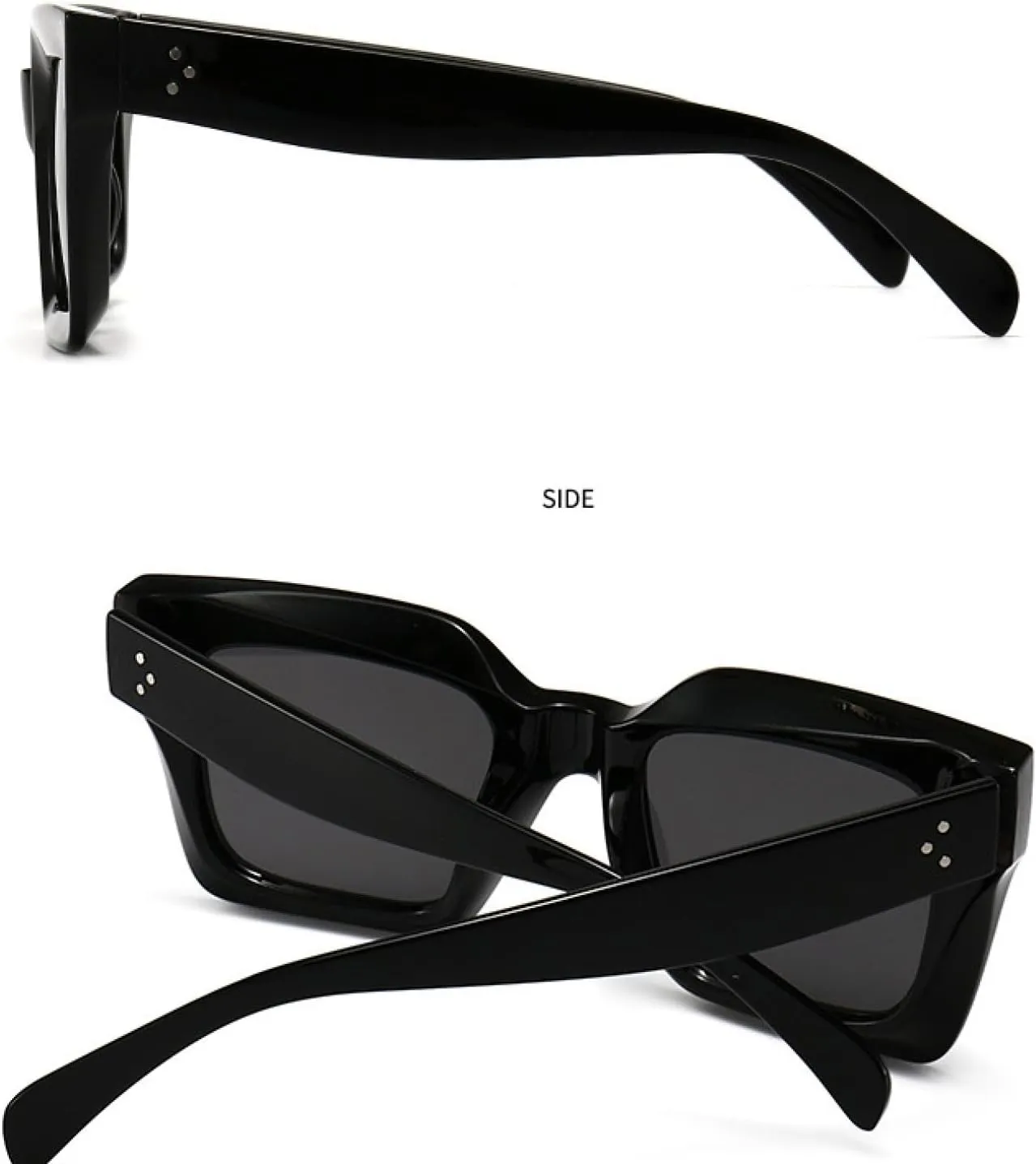 Fashion Vintage Big Frame Women Men Travel Luxury Sun Glasses Oversized Shades Uv400