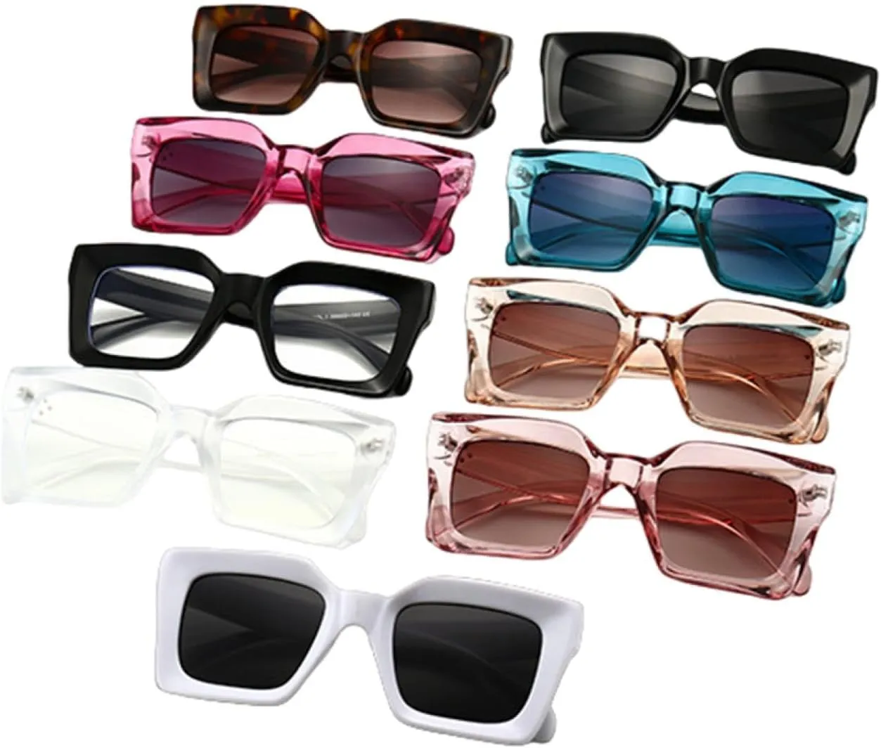 Fashion Vintage Big Frame Women Men Travel Luxury Sun Glasses Oversized Shades Uv400