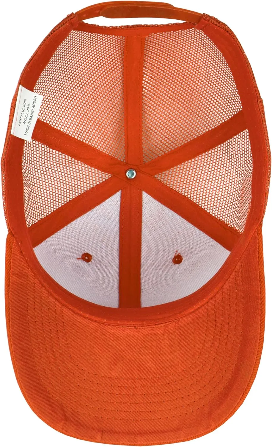 Gelante Mesh Trucker Baseball Cap Snapback Hat Structured Front Panel