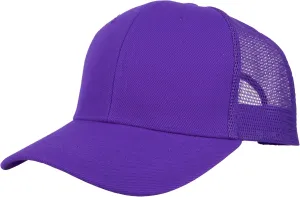 Gelante Mesh Trucker Baseball Cap Snapback Hat Structured Front Panel