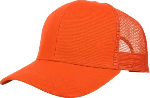 Gelante Mesh Trucker Baseball Cap Snapback Hat Structured Front Panel