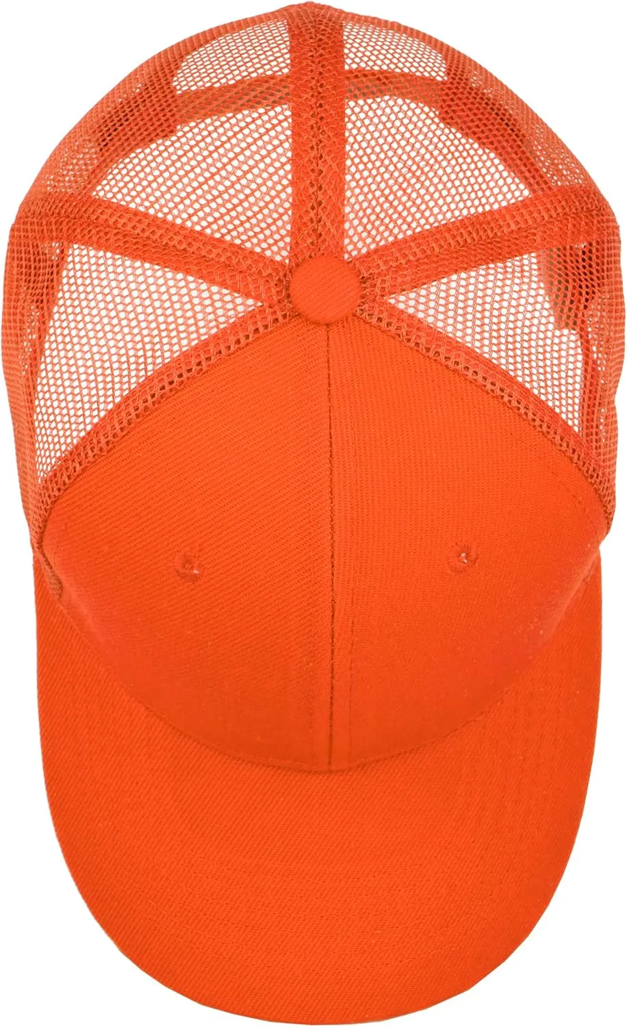 Gelante Mesh Trucker Baseball Cap Snapback Hat Structured Front Panel