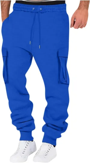 Graphic Pants for Men Men's Padded Drawstring Sweatpants Jogging Sweatpants High Comfort Small Leg Training Track