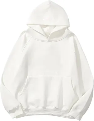 Hoodies for Women Oversized Hooded Sweatshirt Drop Shoulder Fall Fleece Lined Clothes with Pocket Causal Solid 2023 Outfits