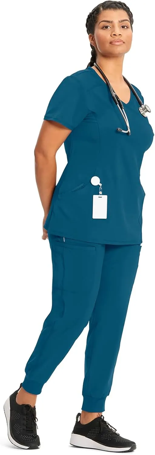 Infinity Cherokee Women Nurse Scrubs Top Mock Wrap 2625A
