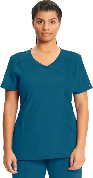Infinity Cherokee Women Nurse Scrubs Top Mock Wrap 2625A