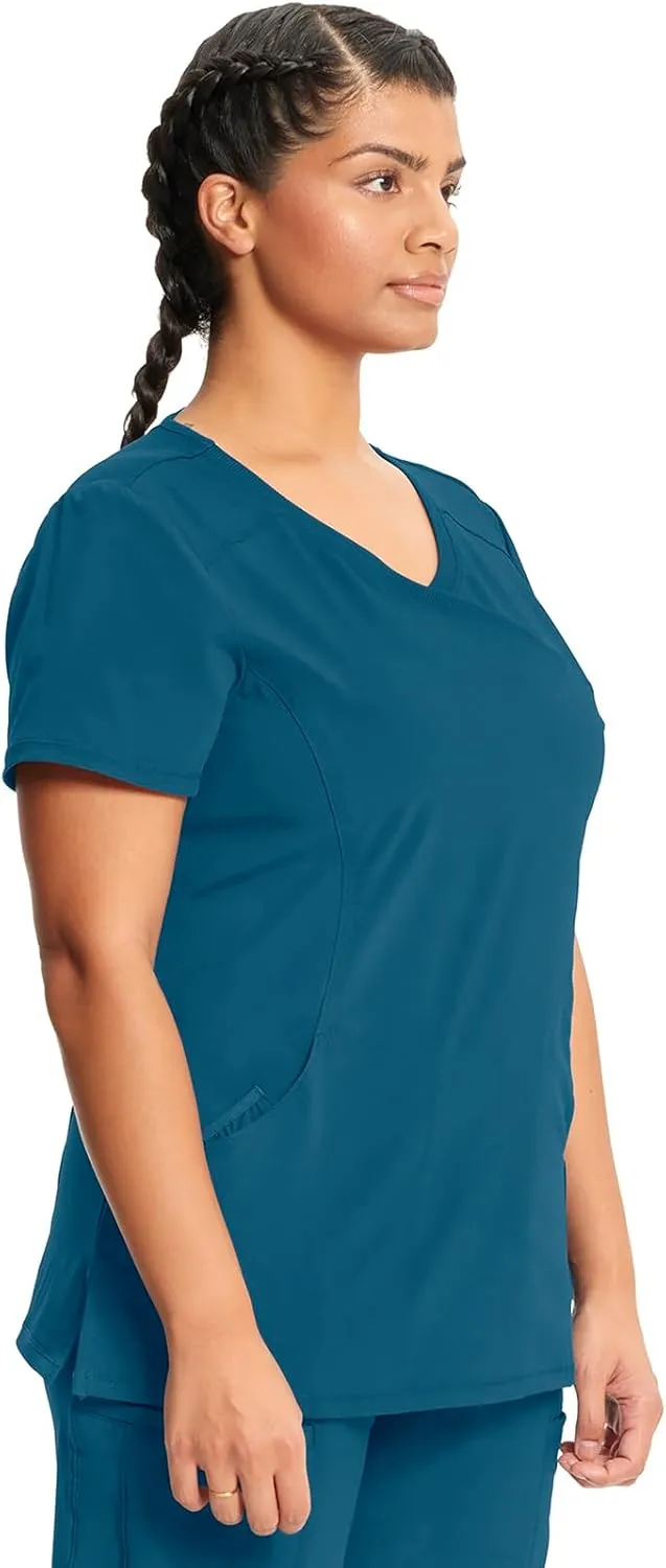 Infinity Cherokee Women Nurse Scrubs Top Mock Wrap 2625A