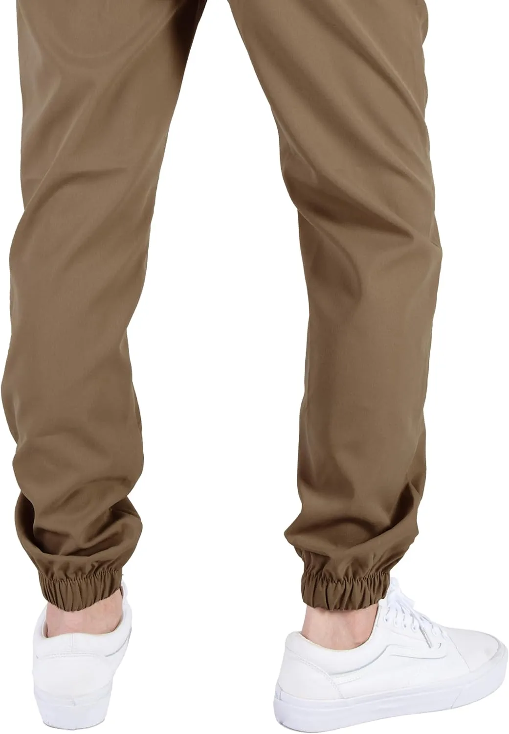 ITALYMORN Mens Joggers Lightweight Woven Pants Polyester Track Pants with Pockets