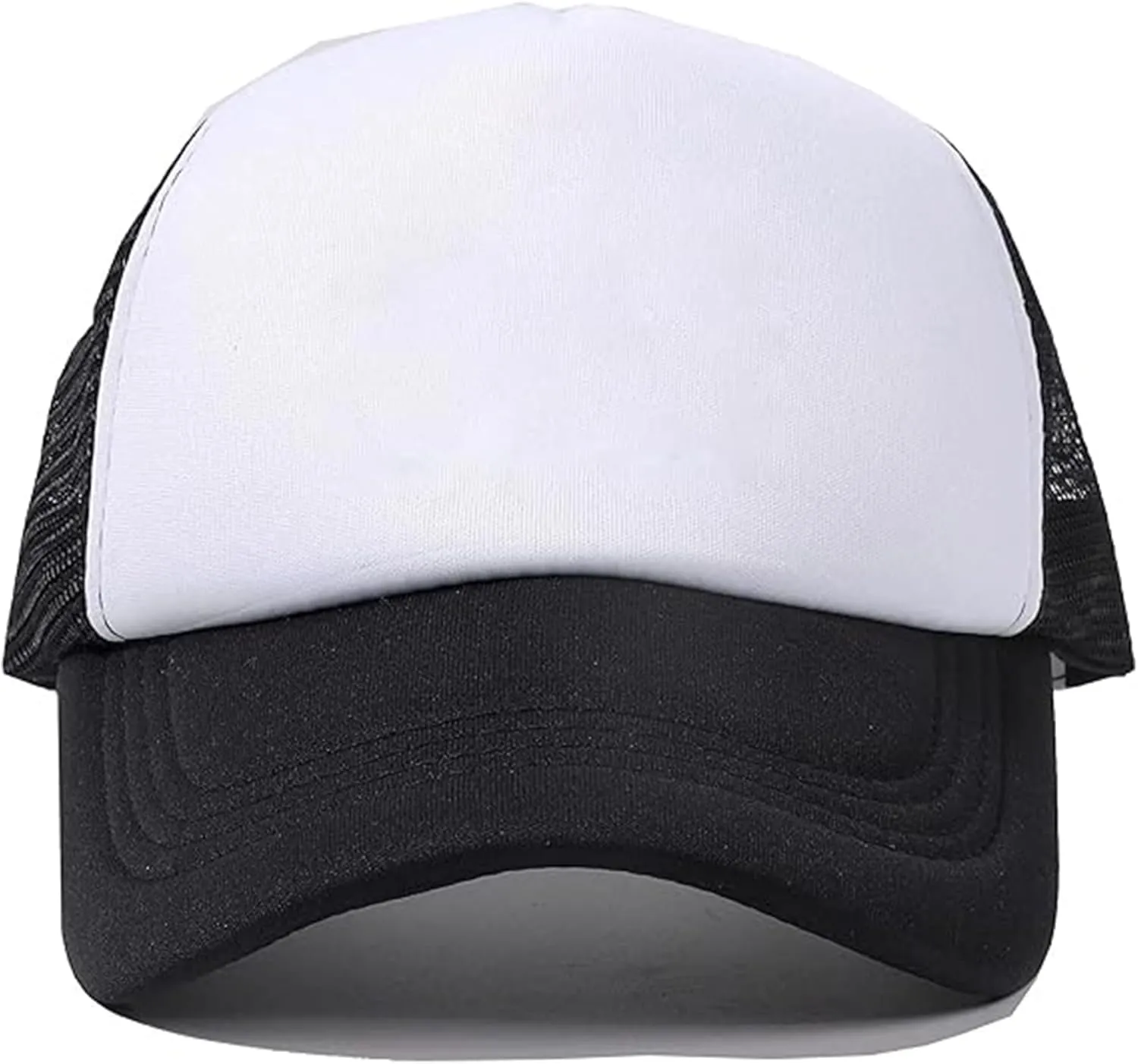 IZUS Men Foam 5 Panel Trucker Hat Adjustable 5 Panel Mesh-Back Baseball-Caps for Women Small/Medium